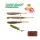 Tiemco Linkin Shad 7,6cm 142 Plasztik Csali 9db