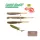 Tiemco Linkin Shad 10cm 226NS Plasztik Csali 9db