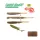Tiemco Linkin Shad 12,5cm 102 Plasztik Csali 5db