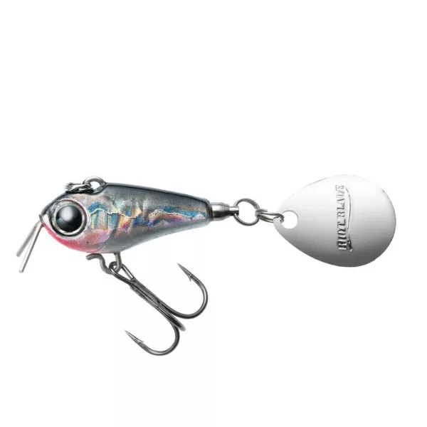 Tiemco Riot Blade S 2,5cm 9gr 03 Holo Silver Black Spinnertail