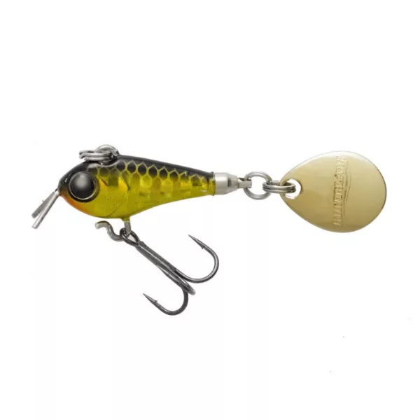 Tiemco Riot Blade S 3,0cm 14gr 02 Holo Gold Black Spinnertail
