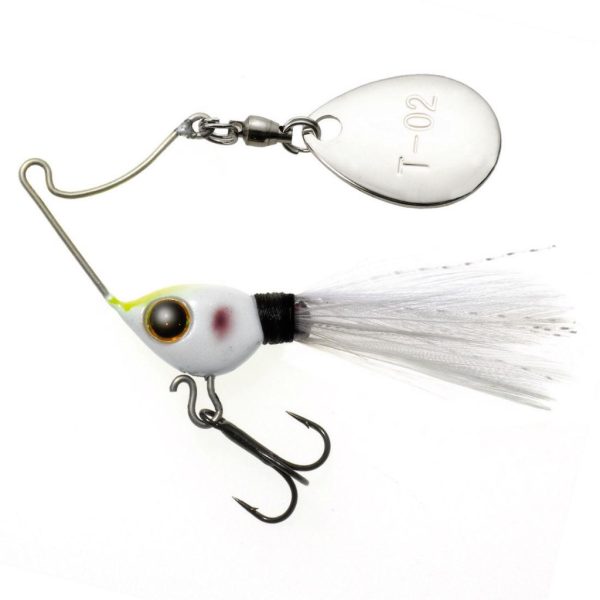 Tiemco Necromancer 6,5gr 4,5cm 10 Christal White Spinnerbait