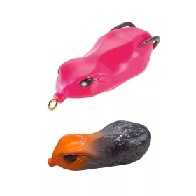   Tiemco Vajra Frog FRG-60 6cm 19 Orange Head/Smoke Glitter Béka Utánzat