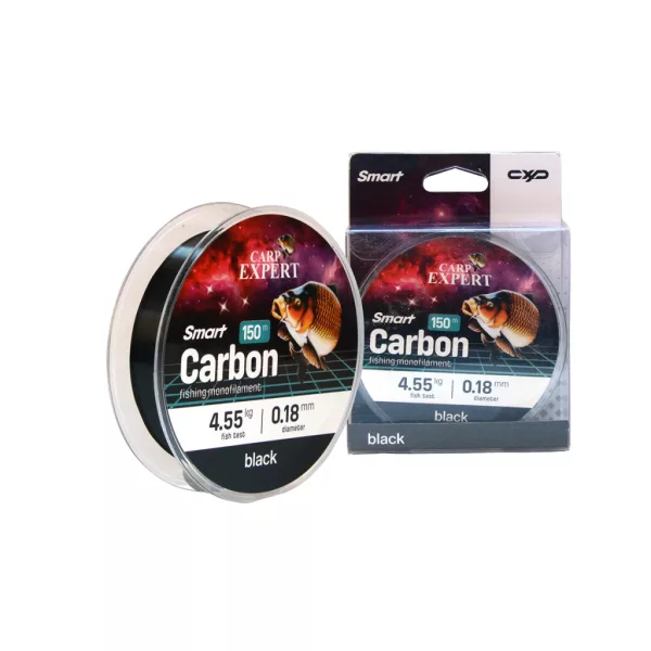 Carp Expert Smart Carbon Fekete 0,28mm Monofil Főzsinór 300m