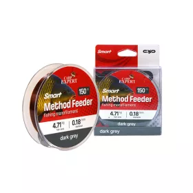   Carp Expert Smart Method Feeder Sötétszürke 0,25mm Monofil Főzsinór 150m