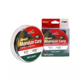   Carp Expert Smart Monster Carp Sötétzöld 0,40mm Monofil Főzsinór 150m