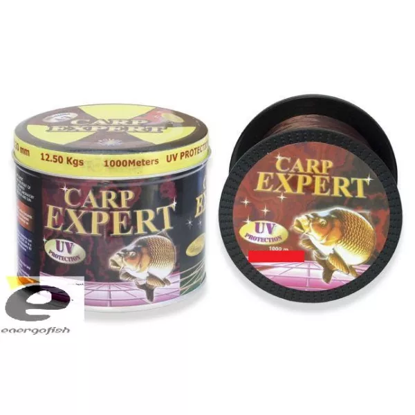 Fir Carp Expert Uv 0,35Mm 1000M în cutie metalică
