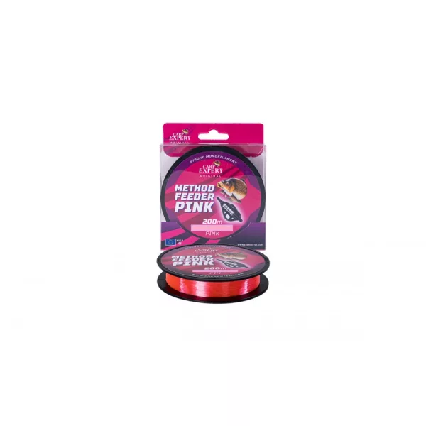 Fir Carp Expert Method Feedder Pink 0.25Mm 200M 9,15Kg
