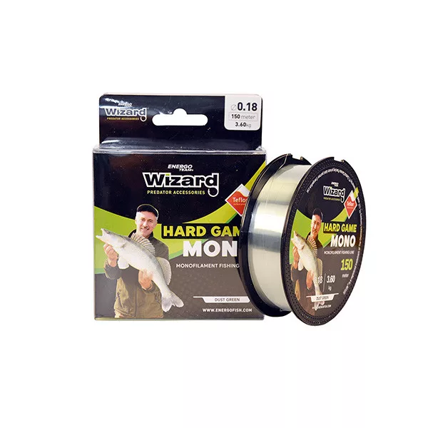 Wizard Hard Game Mono 0.20mm 150m Fir monofilament principal pentru spinning