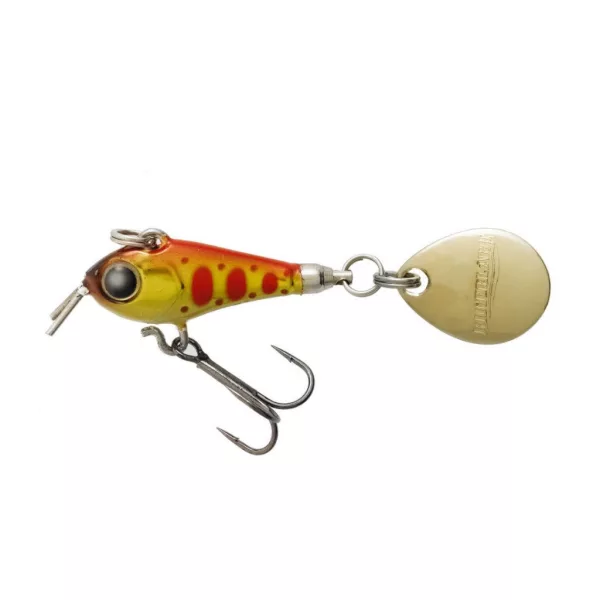 Tiemco Riot Blade S 2,0cm 5gr 101 Holo Red Gold Yamame Spinnertail