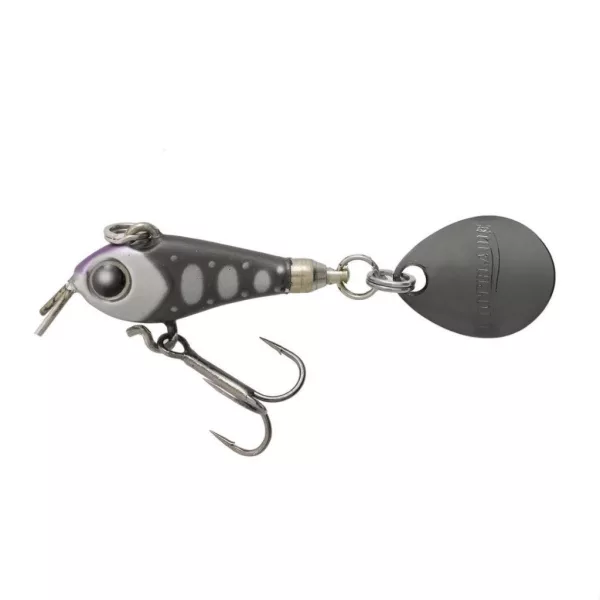 Tiemco Riot Blade S 2,5cm 9gr 104 Black Yamame Spinnertail