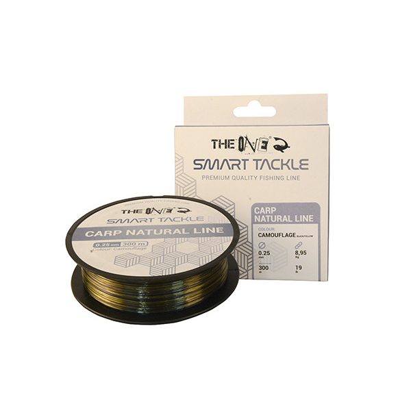 The One Carp Natural Line Camouflage 300m 0.35mm Fir principal monofilament