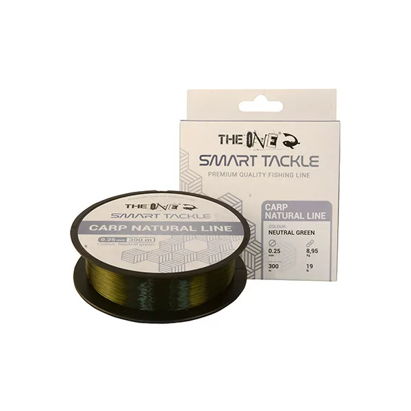 The One Carp Natural Line Neutral Verde 300m 0.28mm Fir principal monofilament