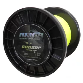   Nevis Sensor Fluo 3000m 0.20mm Fir principal monofilament-Galben fluorescent