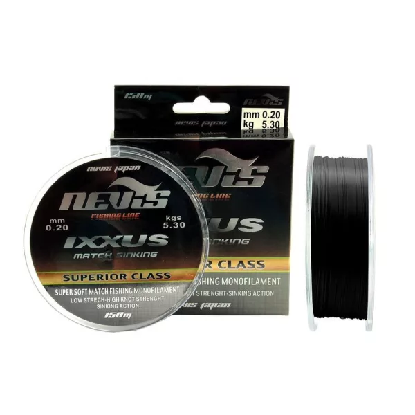 Fir monofil NEVIS Ixxus Match 150m/0.19mm
