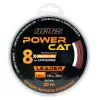 Nevis Powercat Braid Leader X8 20m 0.80mm Fir textil pentru forfac - Maro