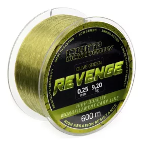 Carp Academy Revenge 600m 0.35mm Fir principal monofil-Verde