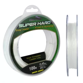   Nevis Super Hard Snag Leader 100m 0.55mm Fir înaintare-Transparent