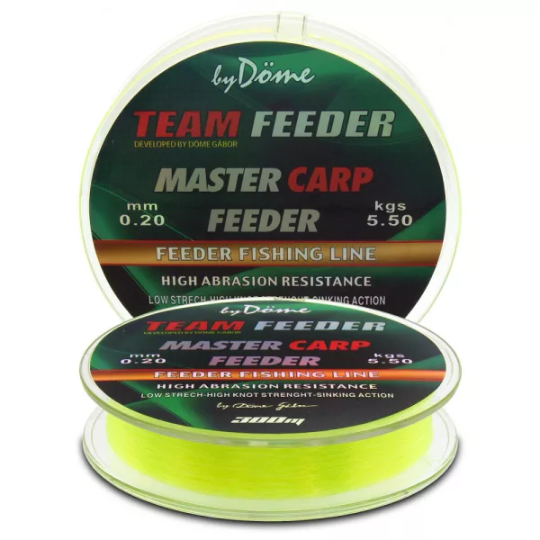Haldorádó By Döme TF Master Carp 300m 0.18mm Fir principal monofilament-Galben Fluo