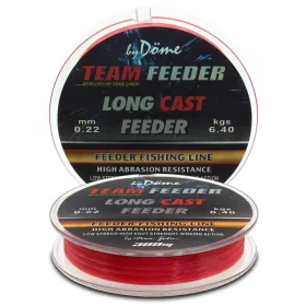   Haldorádó By Döme TF Long Cast 300m 0.18mm Fir principal monofilament-Roșu
