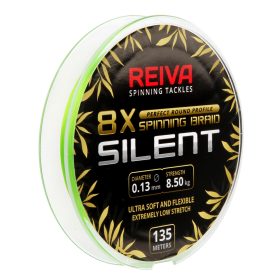   Reiva Reiva Silent 135m 0,17mm Fir principal împletit-Verde fluo