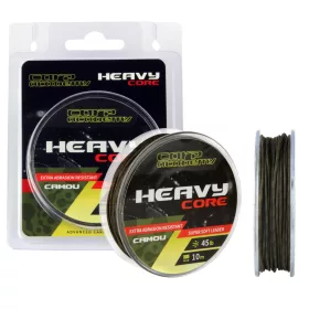   Carp Academy Heavy Core 10m 1.16mm 65Lb Camo Fir de forfac împletit-Nămol