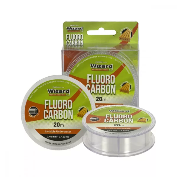 Wizard Fluorocarbon 0,4 20M 17,12 Transparent