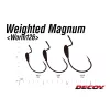 Decoy Worm 126 Magnum #6/0 5gr Súlyozott Offset Horog 3db