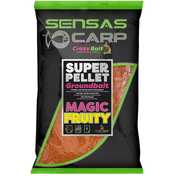 Sensas Super Pellet Magic Fruity Momeală 1kg