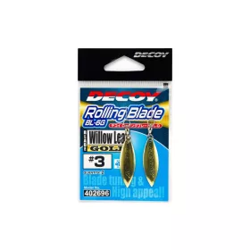 Decoy BL-6G Willow Leaf Gold 3,5 Spinner Blade Forgóval 2db