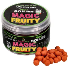   Sensas Mini Boilies Crazy Magic Fruity 10mm Boilie pentru momeală 80gr