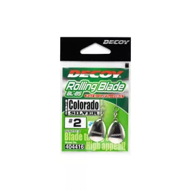 Decoy BL-8S Colorado Silver 1 Spinner Blade Forgóval 2db