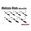 Decoy Worm 230G Makisagu Blade Gold #4/0 3,5gr Súlyozott Offset Horog 1db