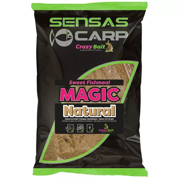 Sensas UK Sweet Fishmeal Magic Natural Nadă 2kg