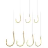 Kamasaki Cârlig Legat Chinu 6 Gold 10Buc/Pachet