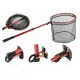 ReivaPredator Minciog 135cm 50x45 Coadă de minciog cu plasă Minciog pentru spinning