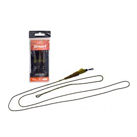   Carp Expert Smart 75cm Maro Montură Leadcore Prelegată cu Agrafă Rapidă 3 buc.