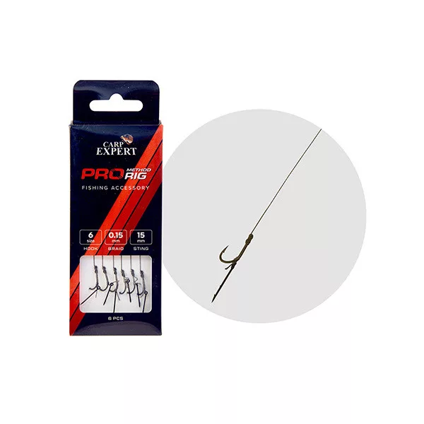 Carp Expert Pro Method Feeder Forfac cu spin pentru momeală 8 6buc 7