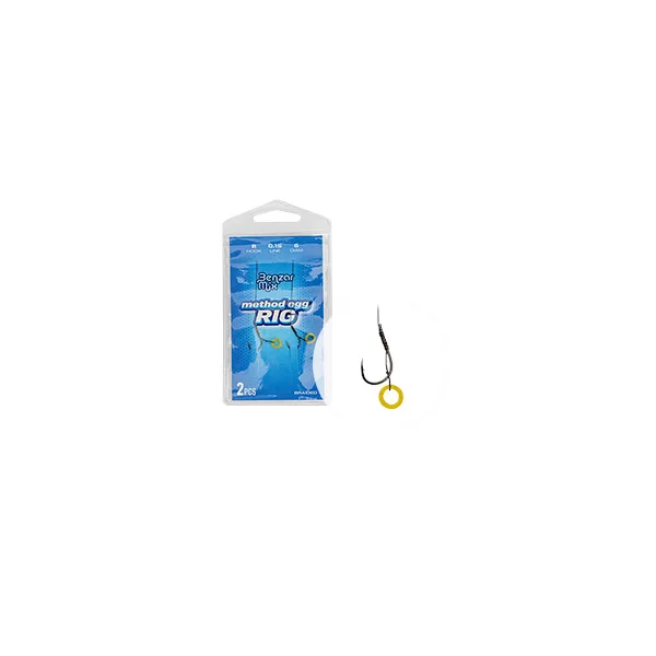 Benzar Mix BENZÁR BRAIDED METHOD EGG RIG 8 Cârlig legat