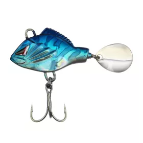   Reiva Jigging Spinner 6,0cm 18gr Blue Silver Momeală artificială