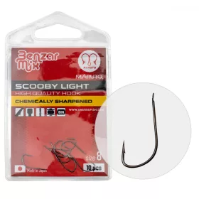   CÂRLIG BENZAR SCOOBY LIGHT 12 10 BUC/PACHET - Cârlig pentru platică - Cârlig cu barbă, Cârlig cu paletă