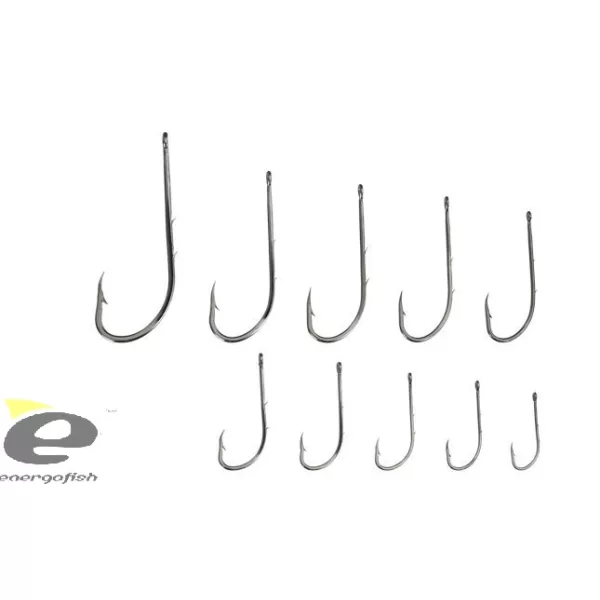 Maruto Cârlig 4340 1/0 Nichel 10buc/pachet