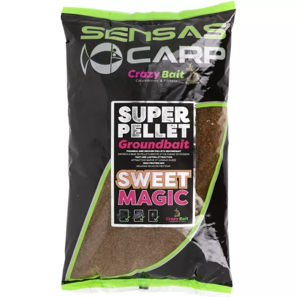Sensas Super Pellet Sweet Magic Momeală 1kg