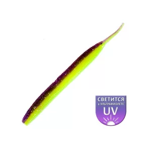   DS Sexy Worm 10,16cm Violet lemon 6buc/pachet momeală artificială din plastic