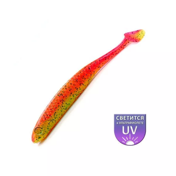 DS Alburnus 11,43cm Fire-lemon 4 buc/pachet nalucă plastică