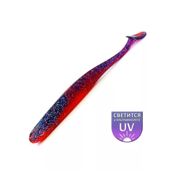 DS Alburnus FAT 10,16cm Fire-violet 4 buc/pachet nalucă de plastic