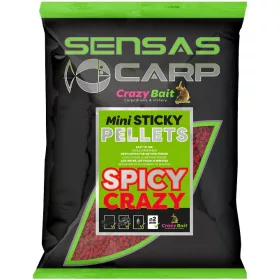 Sensas Pellet Mini Sticky Picant Pelete de nădire 700gr