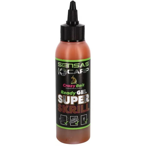 Sensas Gel Crazy Super Krill Jem pentru stropit 115ml