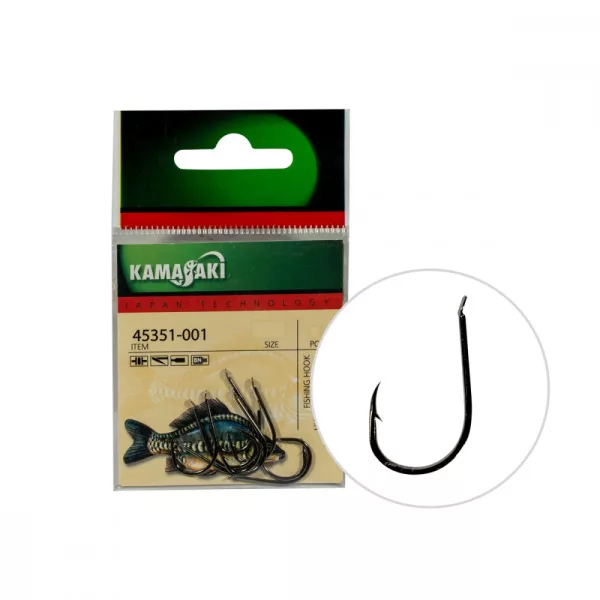 Kamasaki Cârlig Carbon P807Bn Nr 06 Ambalat (10 buc)