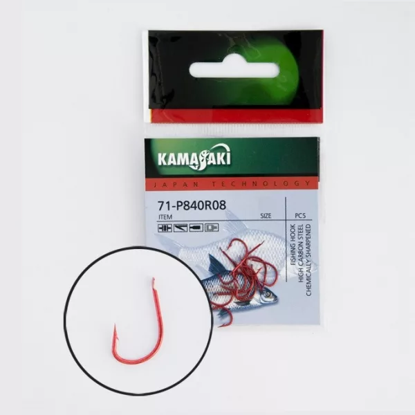 Kamasaki Carbon Cârlig P840R Nr 10 Ambalat (12Buc)